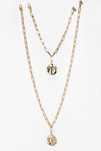 Load image into Gallery viewer, Coin pendant clip chain bracelet and necklace set - Cha Cha Closets
